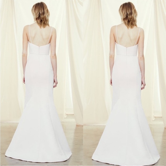 BHLDN Moe Dress Ballet Pink Amsale - Picture 3 of 7